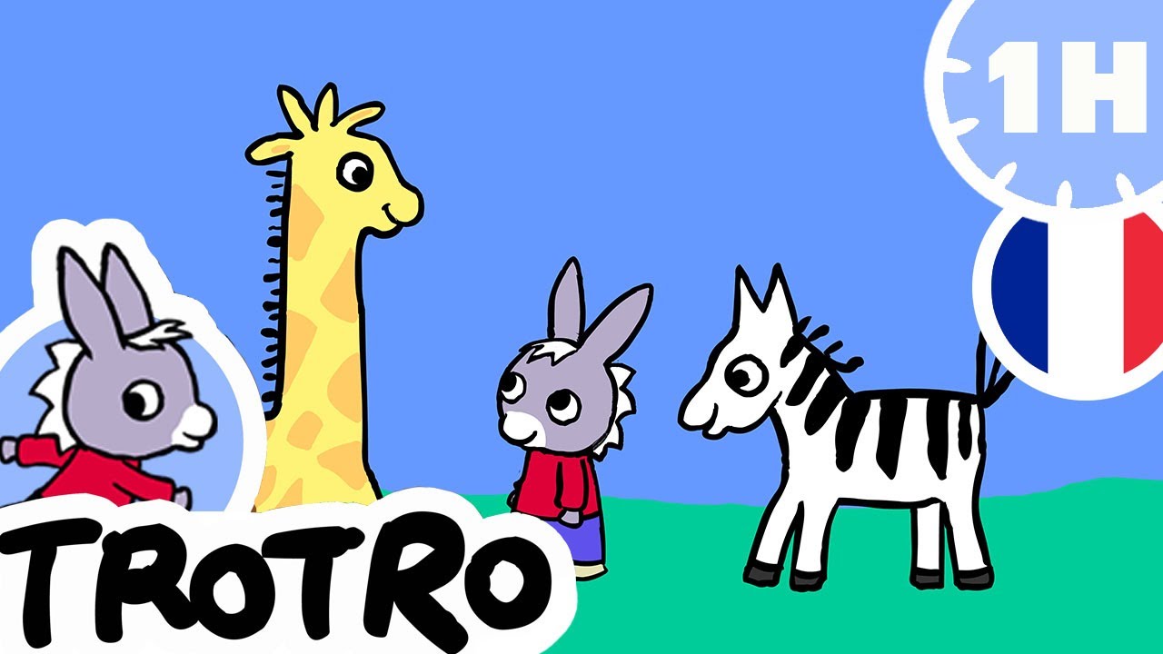TROTRO - Trotro joue avec ses pieds 🦶 | dessin animé | HD |2020
