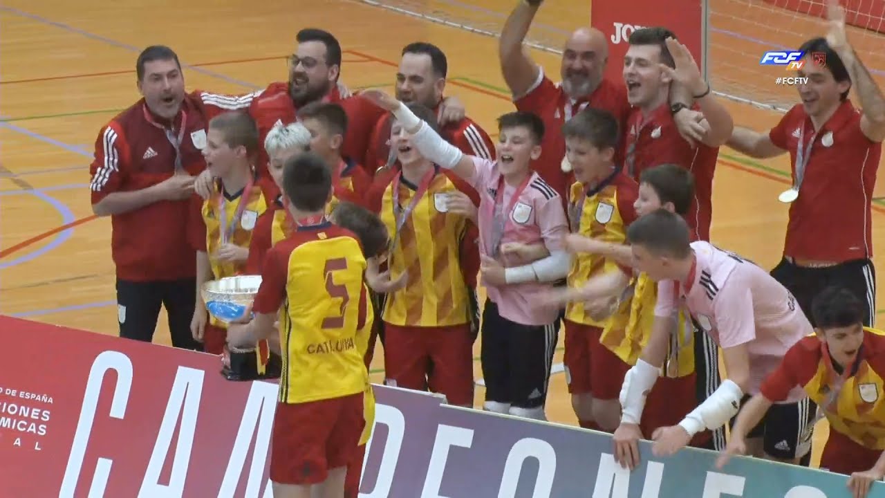 Resum Final Aleví Masculí Catalunya Galícia Campionat d'Espanya FS 2022
