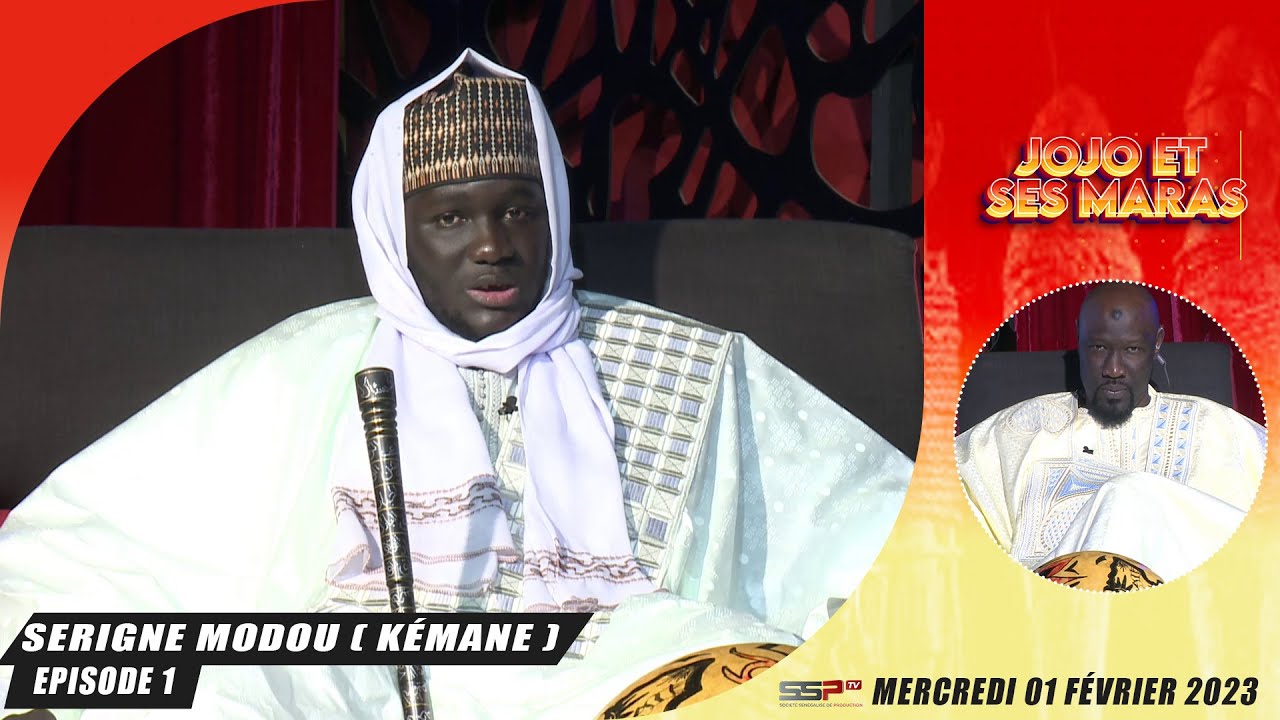 JOJO ET SES MARAS-PR: CHEIKH NDIAYE DU MERCREDI 01 FÉVRIER 2023 -INVITÉ: SERIGNE MODOU ( KÉMANE )