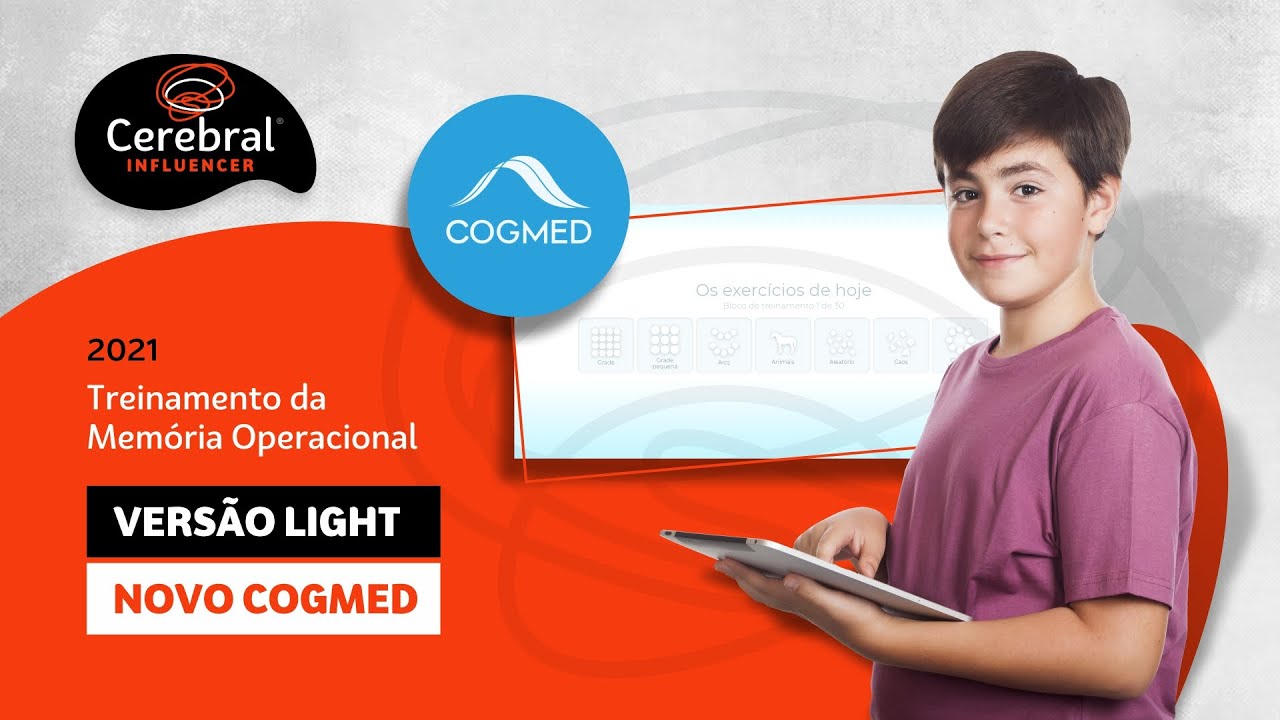 Cogmed 2021 - Vers&atilde;o Light Focus - Nova Atualiza&ccedil;&atilde;o (Cerebral Influencer)