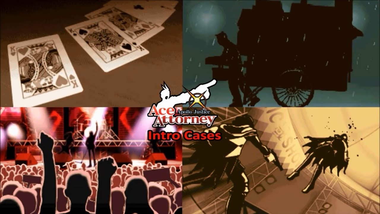 Apollo Justice: Ace Attorney - All Intro Cases