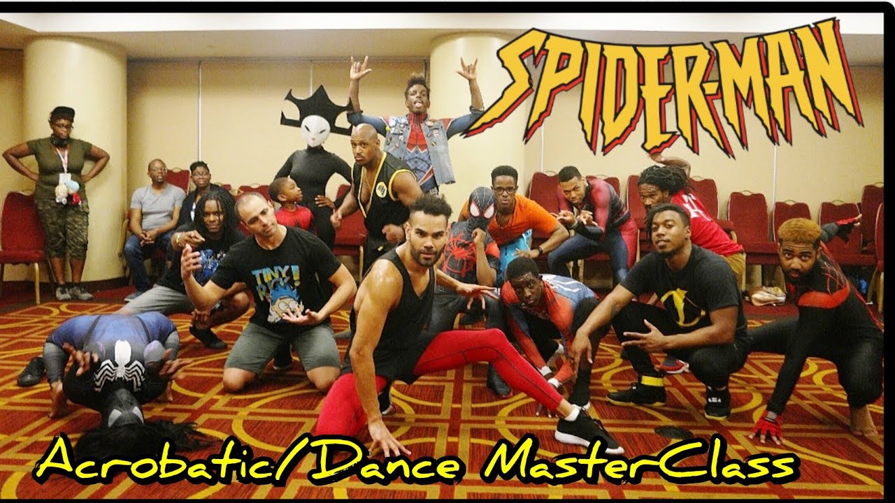 BlerDCon 2019: TstunningSpidey Acrobatics/Dance MasterClass Highlights