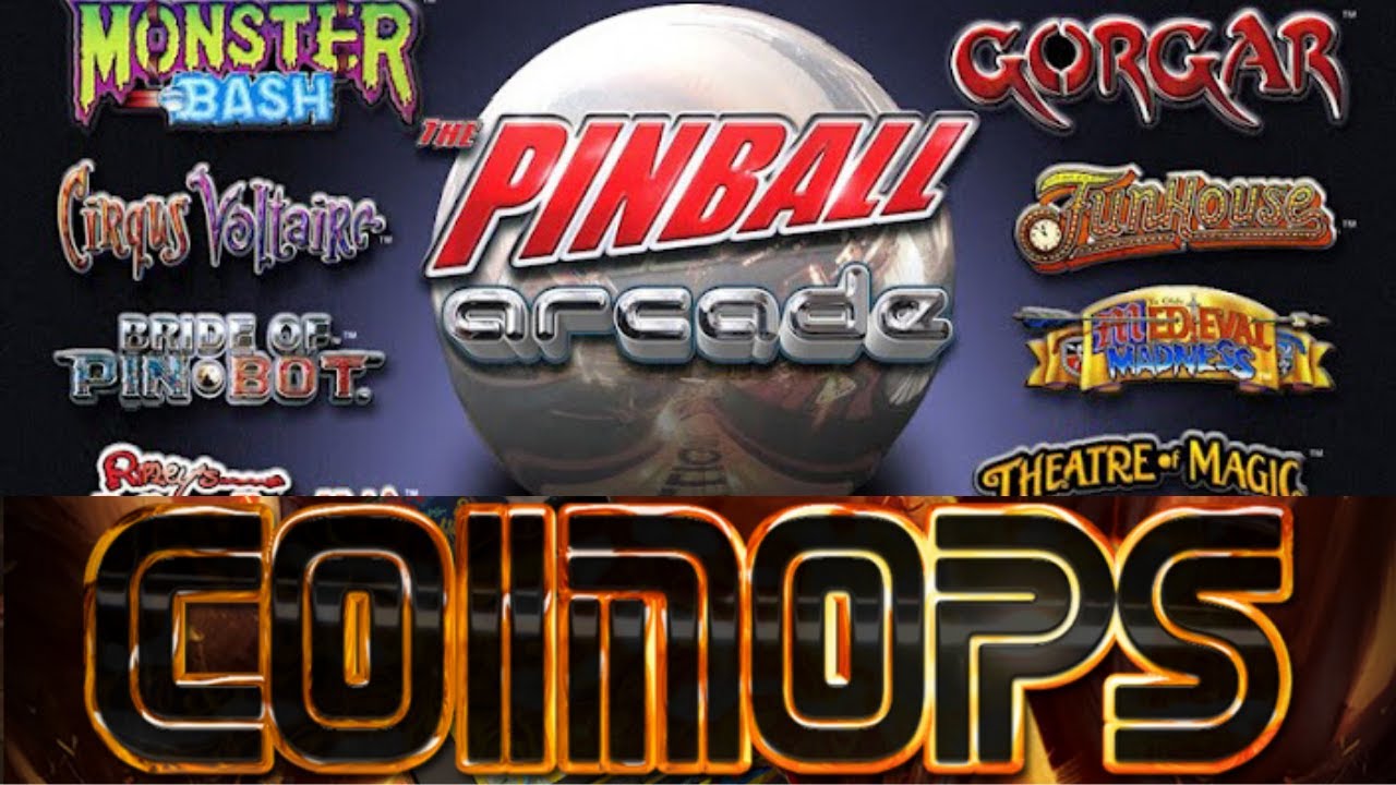 Présentation  Pack CoinOps Pinball Arcade 100 Tables de Flippers  + liens Téléchargement ...