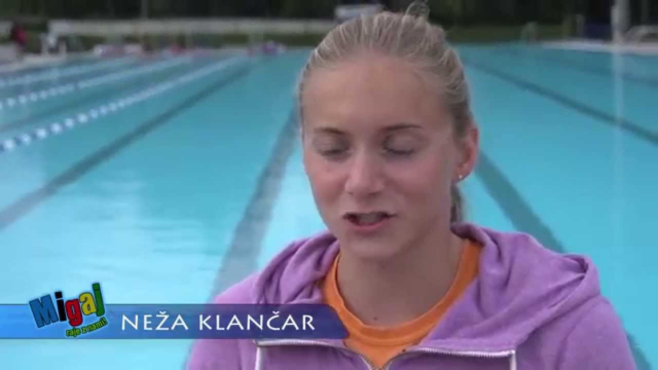 Migaj raje z nami - Mladi plavalki Tara Vovk & Neža Klančar