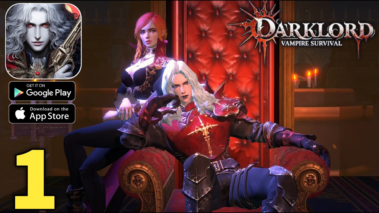 Прохождение игры Darklord Vampire Survival, часть 1 (Android, iOS)