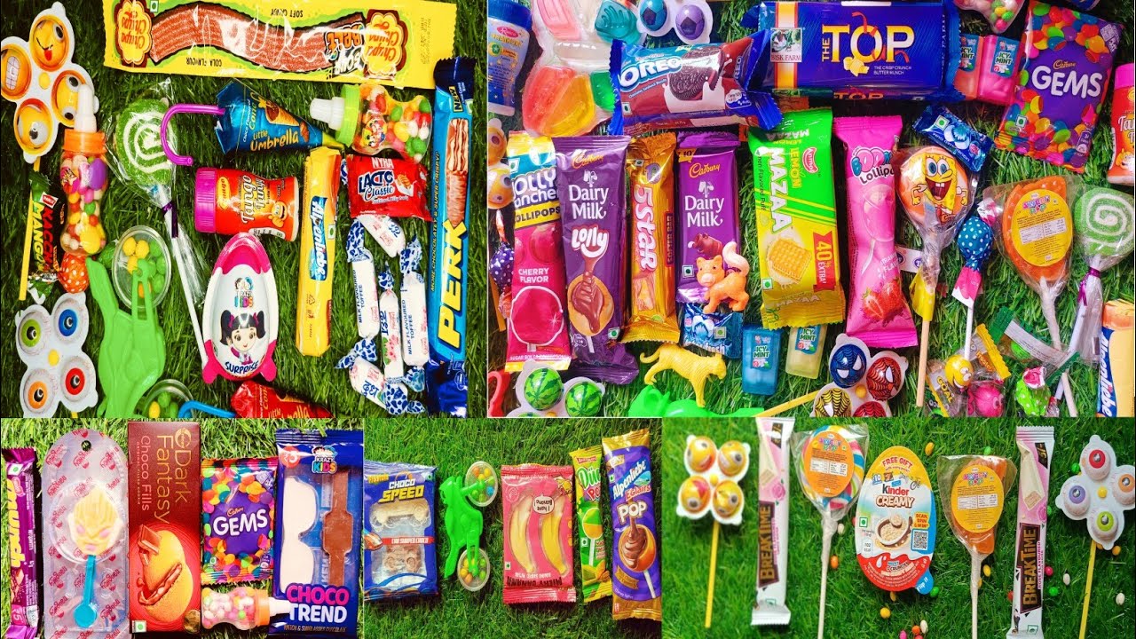 New popular candy chocolate asmr video/chocolate candy unboxing video/gummy candy unboxing video
