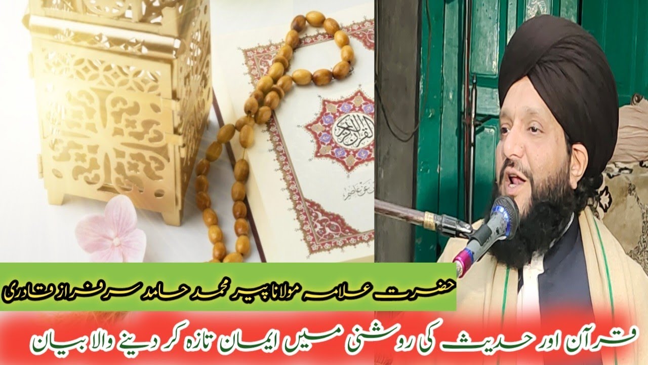 Hazrat Allama Maulana Peer Muhammad Hamid Sarfraz Qadri Rizvi | Per Hamid Sarfaraz Qadri Rizvi | DNT