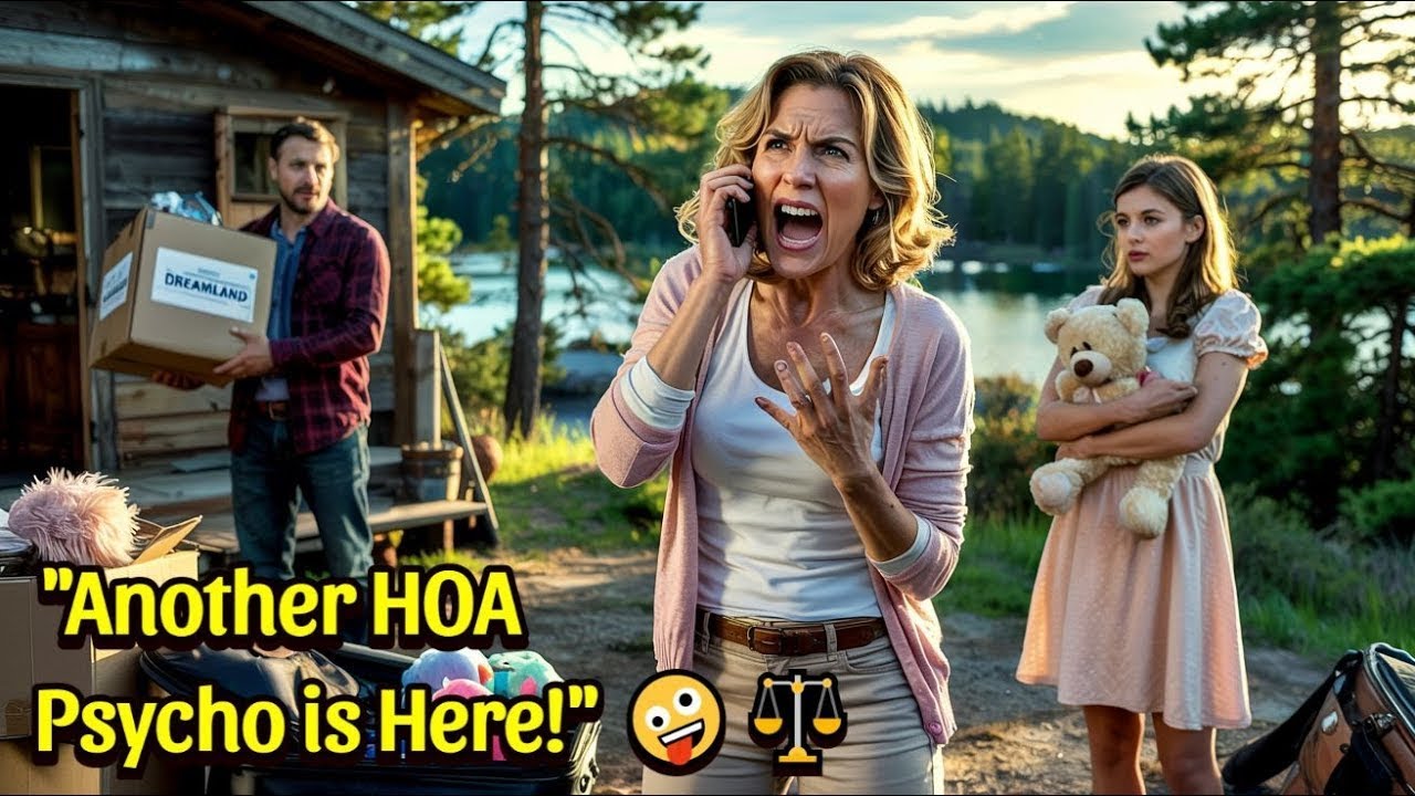 HOA Karen Called Cops When I Moved Boxes Into My Daughters Lake Cabin  So I Banned Her HOA Forever