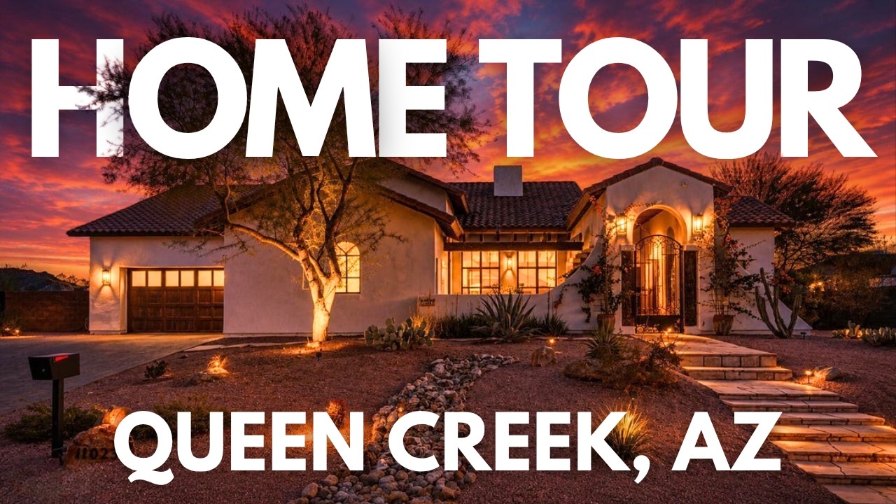 Luxury Home with Mountain Views & Resort-Style Pool | Homes for Sale in Queen Creek, AZ