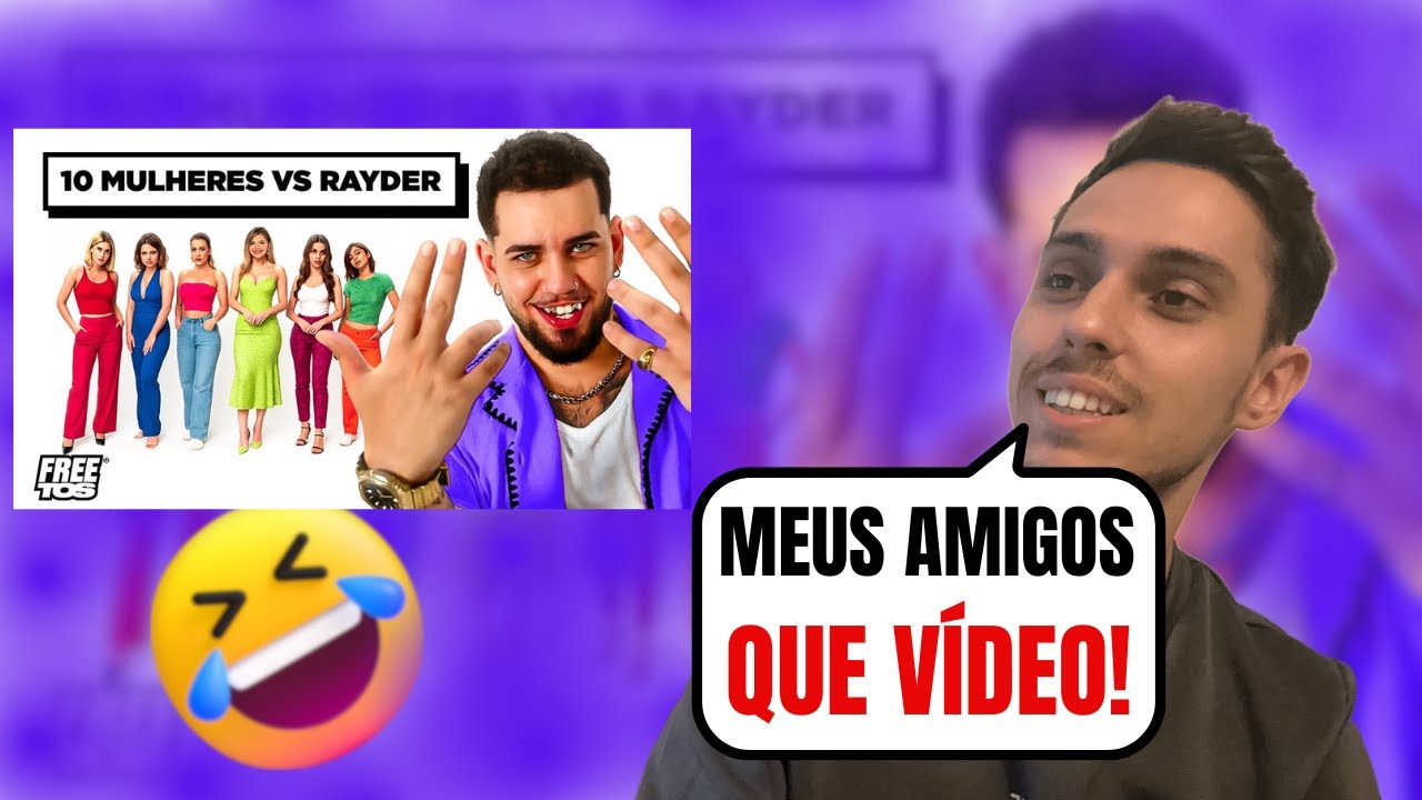 ANGELO REAGE A 10 MULHERES VS RAYDER