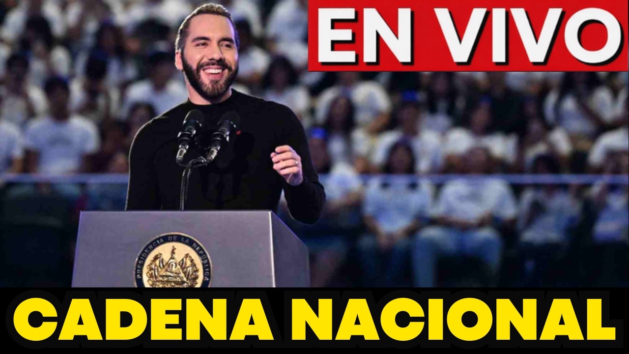 CADENA NACIONAL BUKELE SORPRENDE A TODOS CON ESTO NADIE LO ESPERABA EL SALVADOR NOTICIA