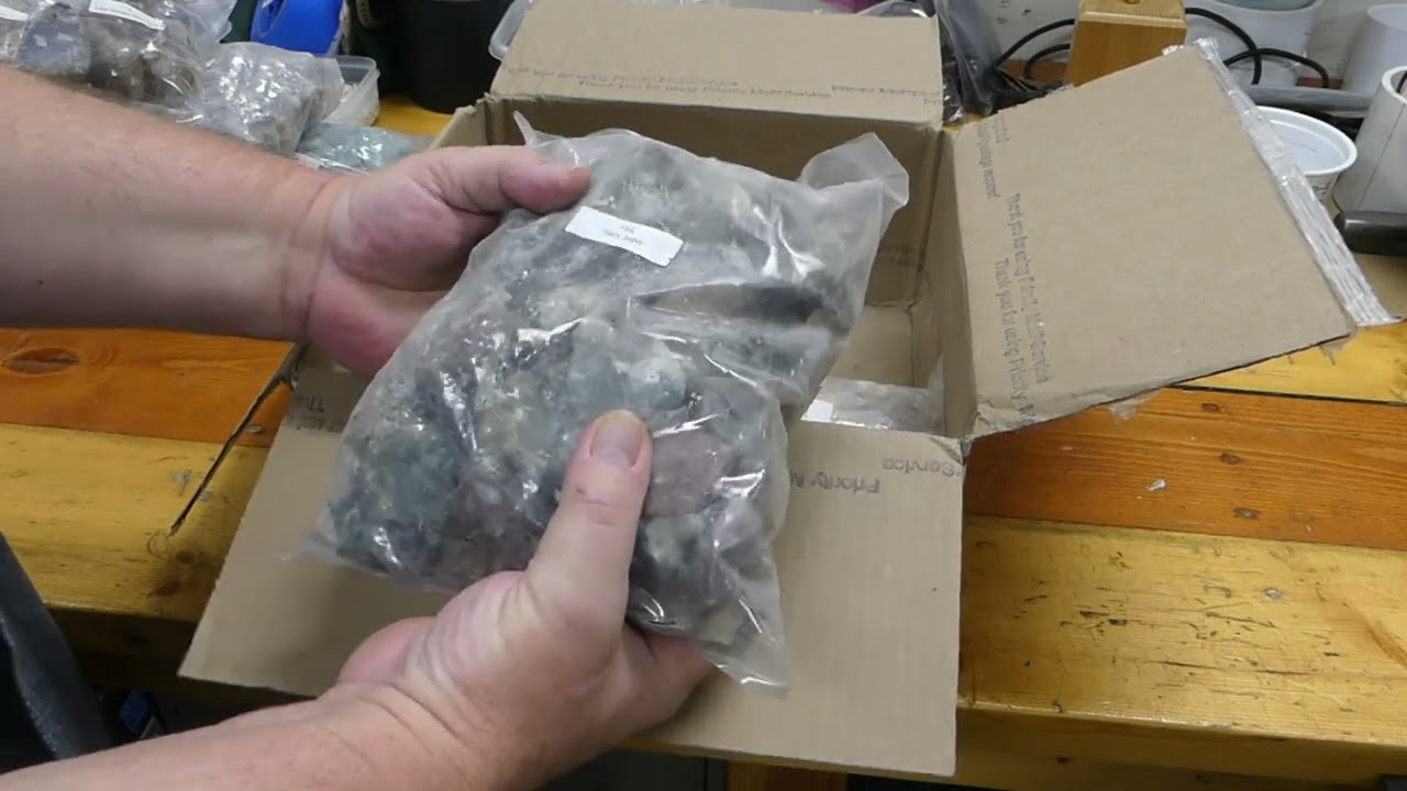 Rocks? Yeah We Got That!  Rock Shed Order Unboxing...