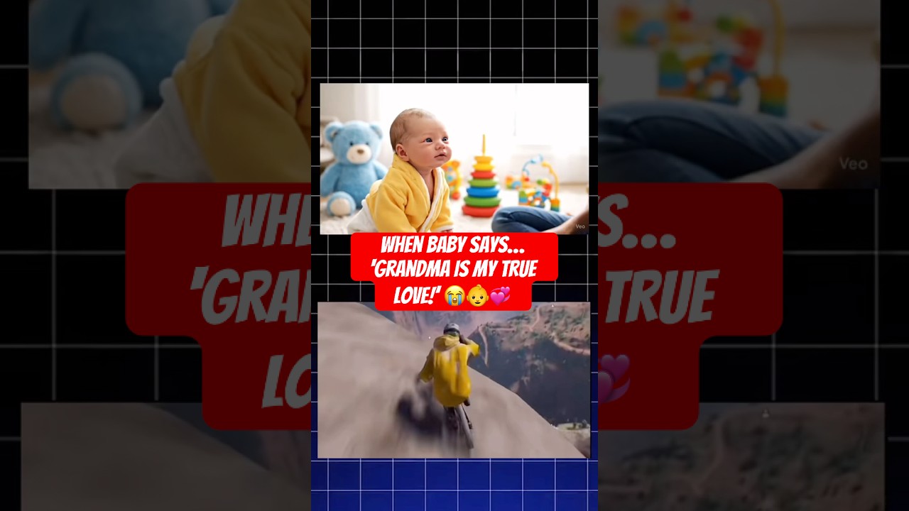 😭👶 &ldquo;Grandma Is My True Love&hellip; Sorry Mama!&rdquo; 💔😂