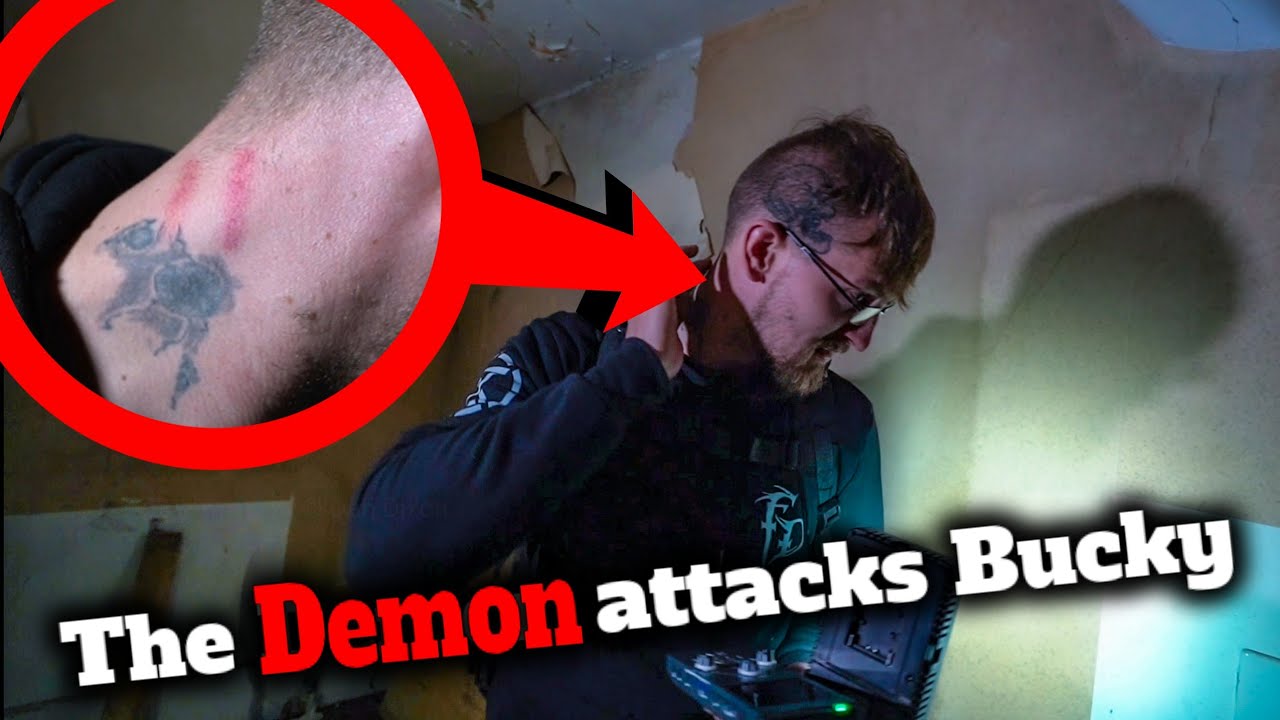 DEMONS ARE NO JOKE!! Bucky attacked at abandoned asylum!!!