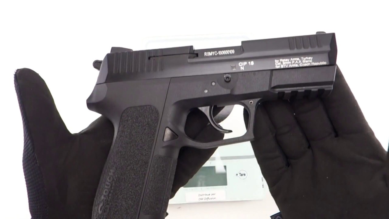 Retay blank pistols S20 9mm P.A.K Noir S530140B #DMDIFFUSION