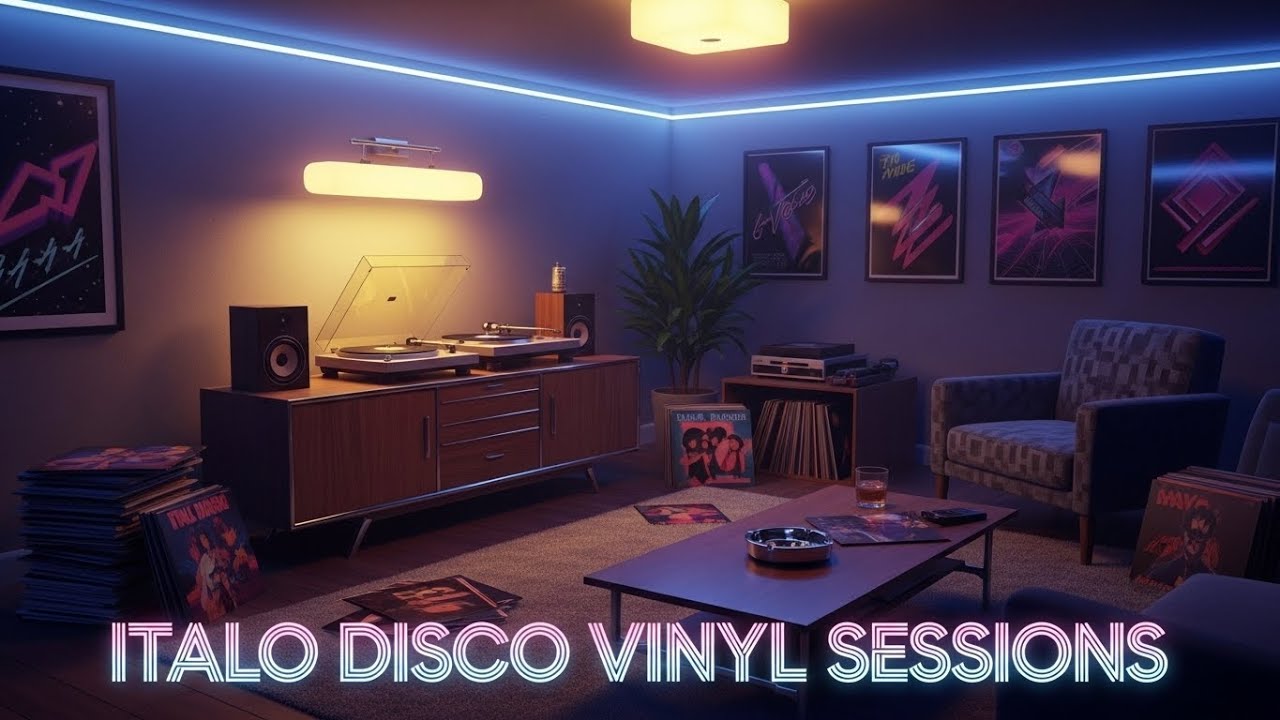 Midnight Glow Soundscape 🌌 Smooth Italo Disco & Synthwave Ambience