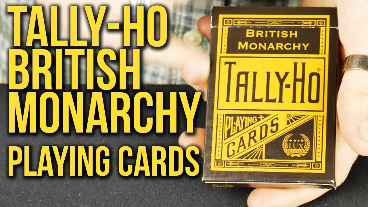 Deck Review - Tally-Ho British Monarchy Playing Cards [HD-4K]
