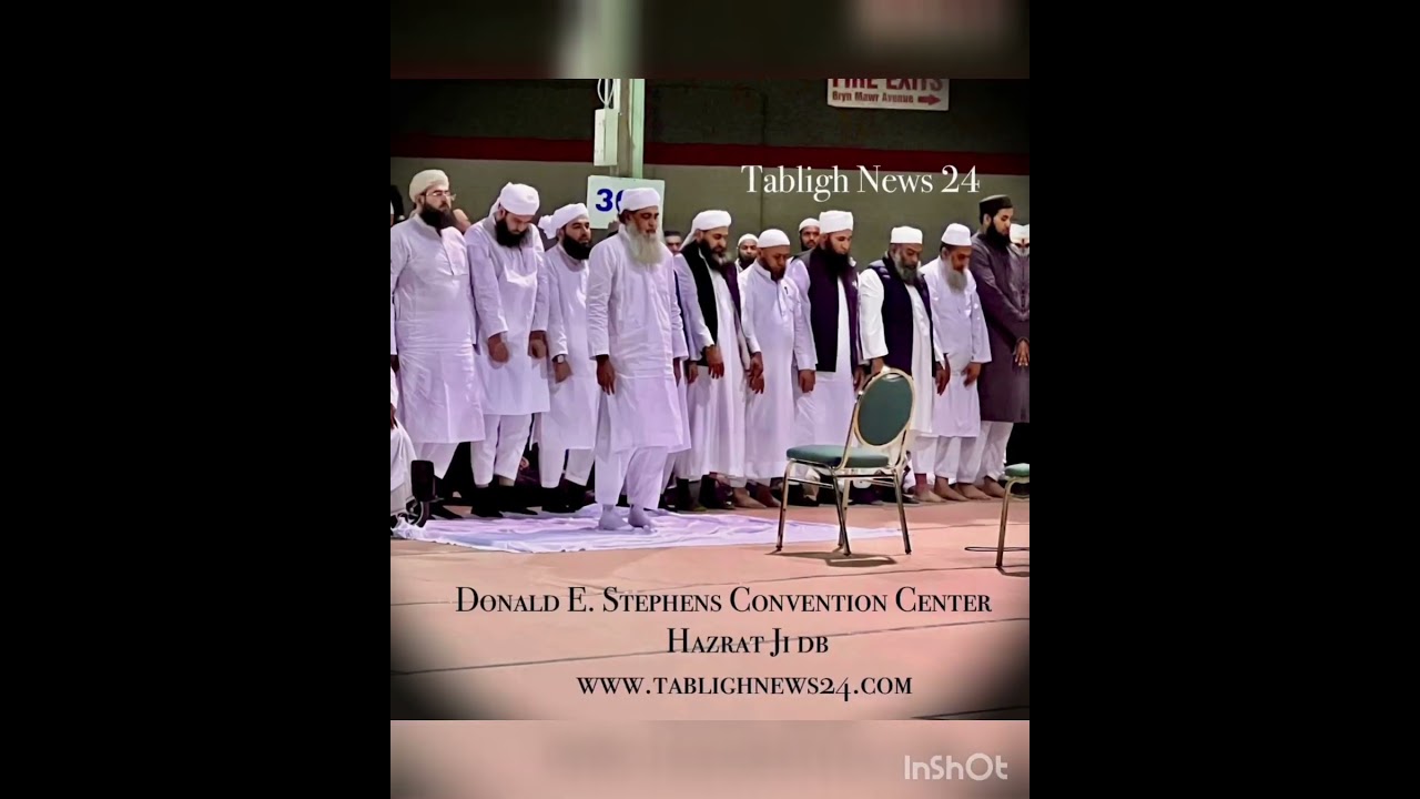 Welcome Hazrat Ji maulana Saad Shahb in America Chicago Ijtema