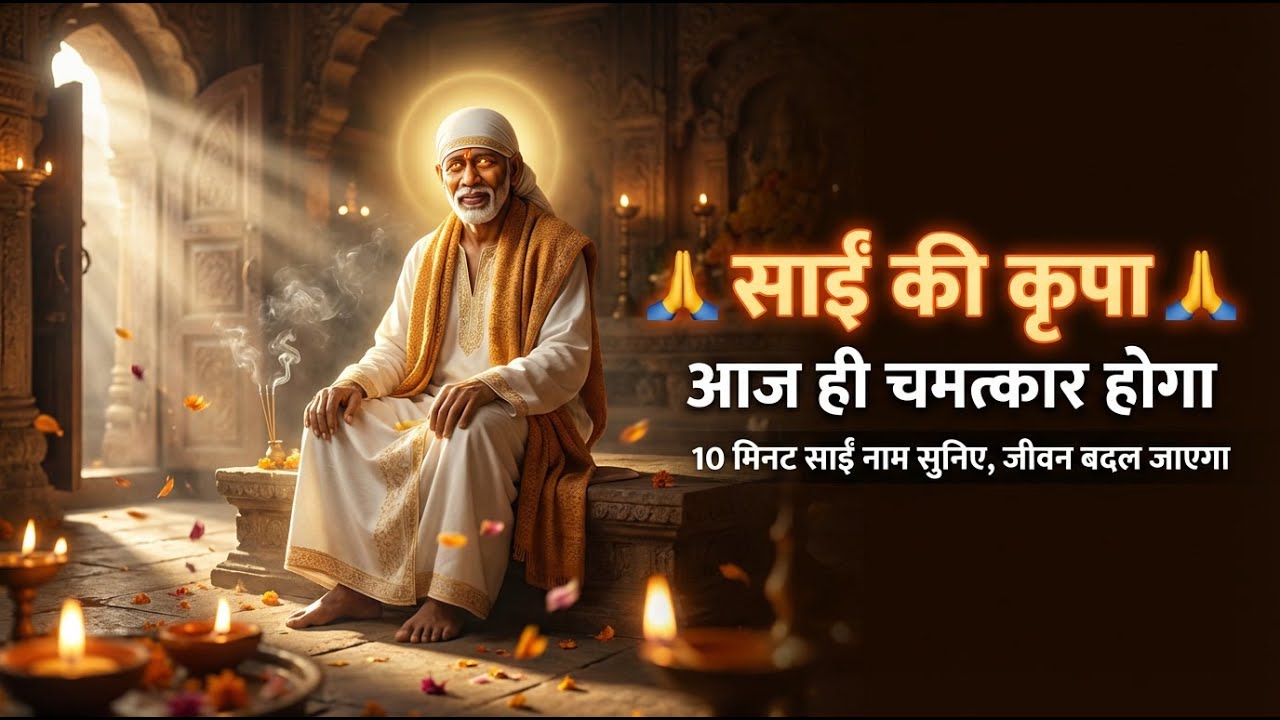 #शिरडी साईं बाबा करुणा सागर 🙏 | #यह भक्ति गीत सुनते ही मन को शांति मिलती है