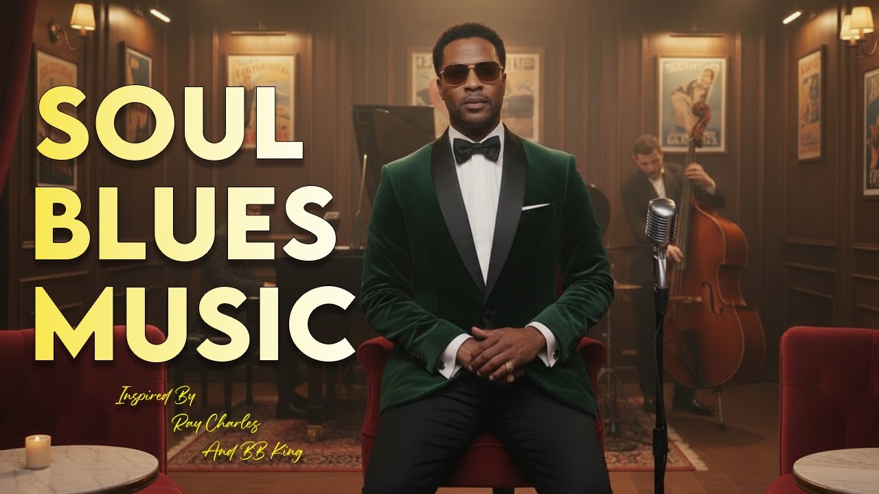Soul Blues Music | Songs inspired by Ray Charles, Etta James and Otis Redding | Smooth & Timeless