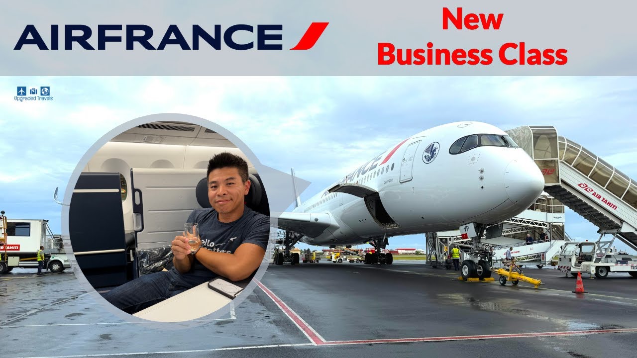 Новый бизнес-класс Air France на самолете A350-900: просто разочарование | Лос-Анджелес - Папеэте...