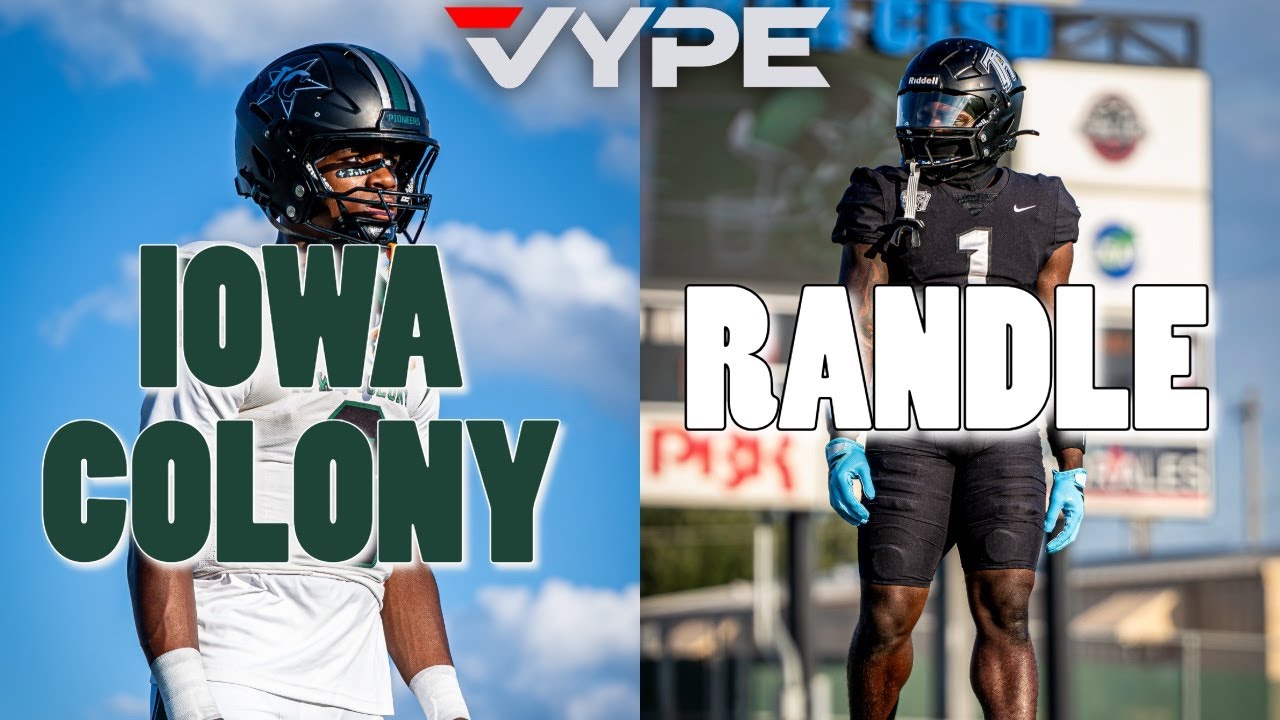 Week 5 TXHSFB Game Highlights | Iowa Colony Pioneers vs Randle Lions