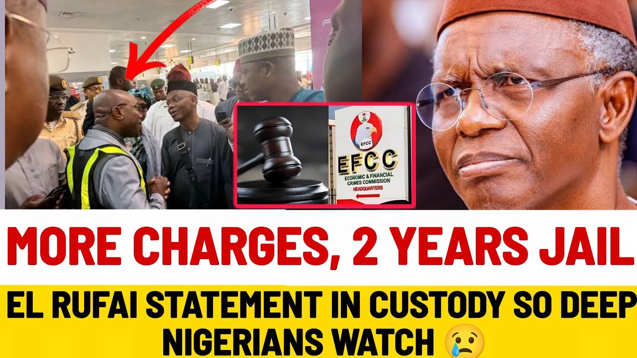 BREAKING: El-Rufai Faces 2 Years Jail – EFCC Holds Him Overnight, DSS Files Cybercrime Charge!