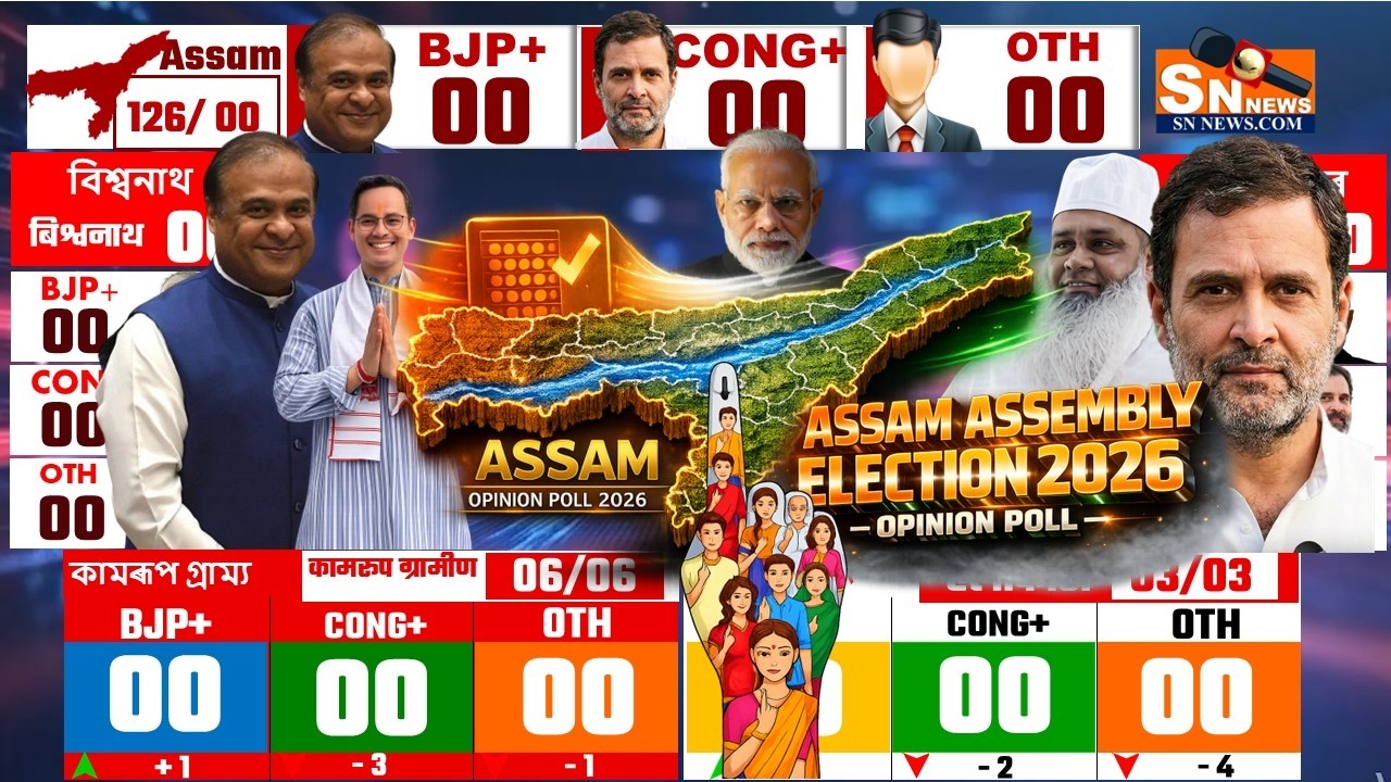 Assam Assembly Election 2026 | Opinion Poll Reveals Political Mood | BJP vs Congress