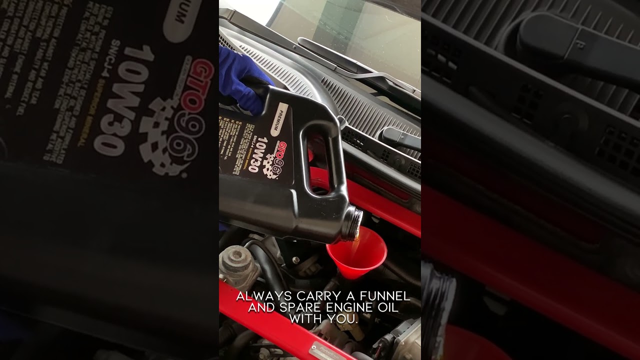 How To Check & Add Engine Oil For Mazda RX-8 (#Shorts #DIY #MazdaRX8)