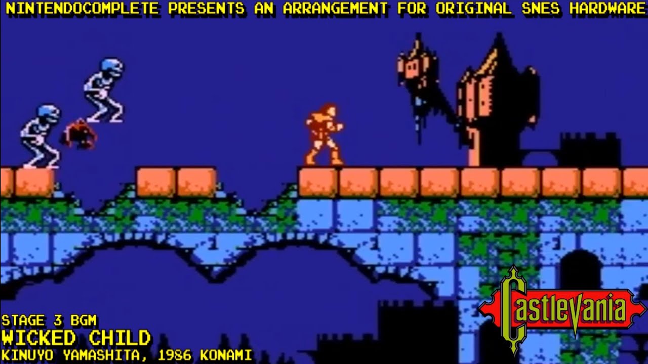 ♫WICKED CHILD (Castlevania) SNES Arrangement - NintendoComplete