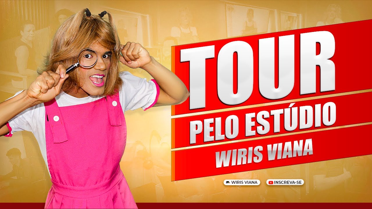 TOUR PELO EST&Uacute;DIO WIRIS VIANA
