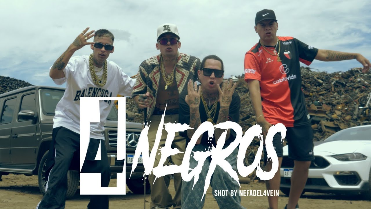 4 Negros L-Gante x XXL Irione x Fili Wey x El Melly (Prod.Dinero en el Beat)