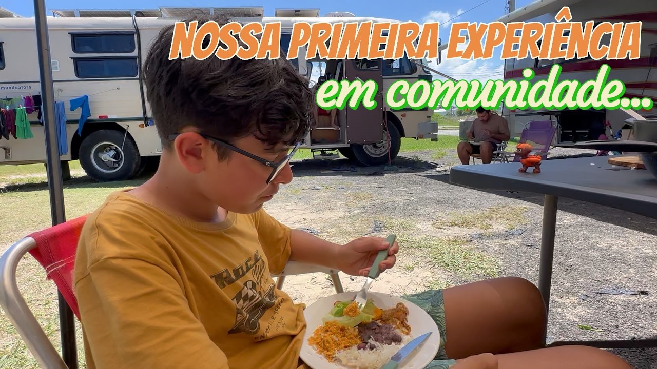 NOSSA PRIMEIRA EXPERIÊNCIA EM COMUNIDADE