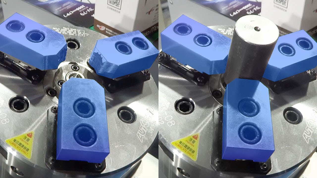 AUTOGRIP 3-Jaw Swing Compensation Power Chuck