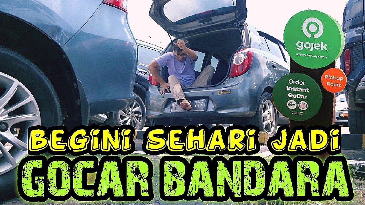 Matas Keras!! Sehari Jadi Goban (Gocar Bandara) | Mumpung Goban Lagi diTutup sejenak karena Pandemi