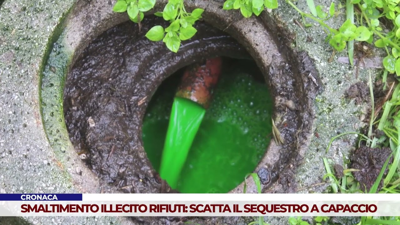 CRONACA. SMALTIMENTO ILLECITO RIFIUTI: SCATTA IL SEQUESTRO A CAPACCIO