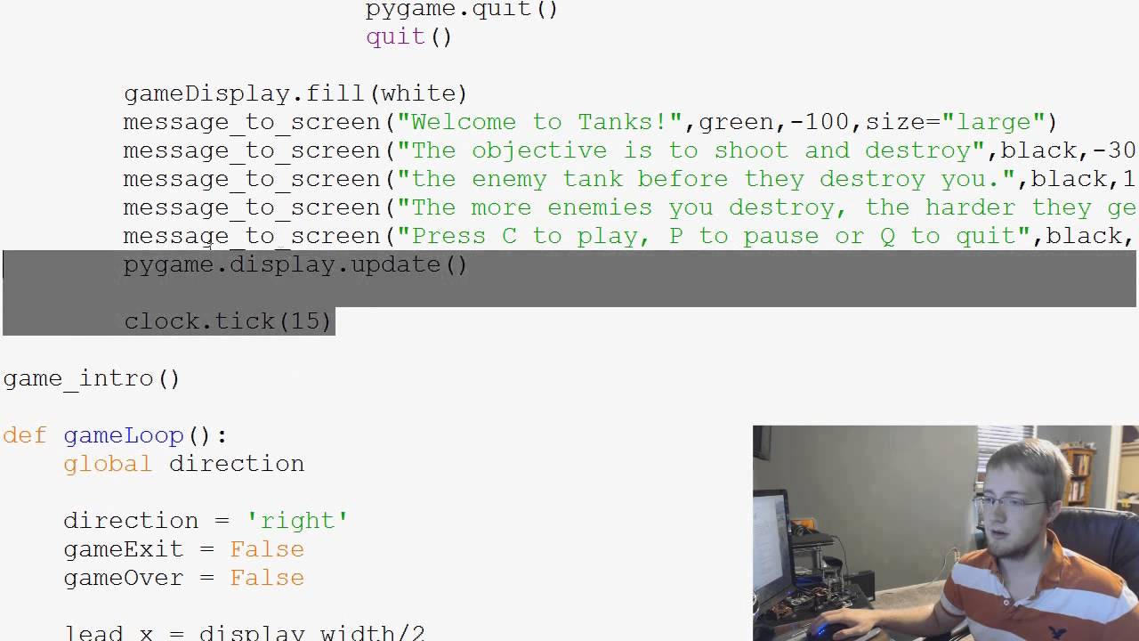 Pygame (Python Game Development) Tutorial - 45 - Cleaning the Slate