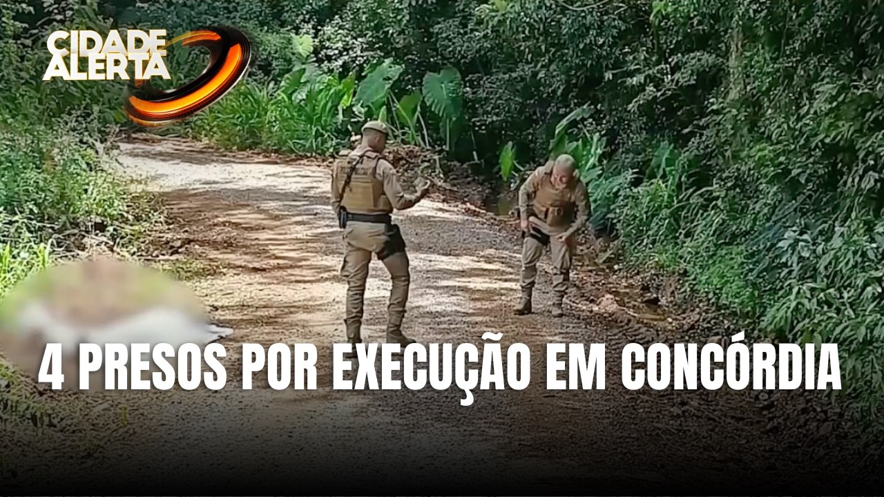 Polícia Civil prende quatro suspeitos de execução em Concórdia