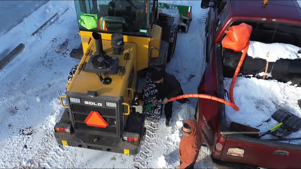 Full Snow Hauling Operation | Commercial Snow Removal