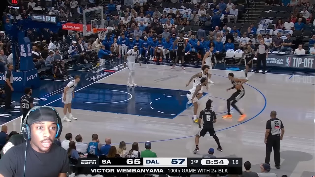 РЕАКЦИЯ НА SPURS В MAVERICKS | ПОЛНЫЕ МОМЕНТЫ ИГРЫ!