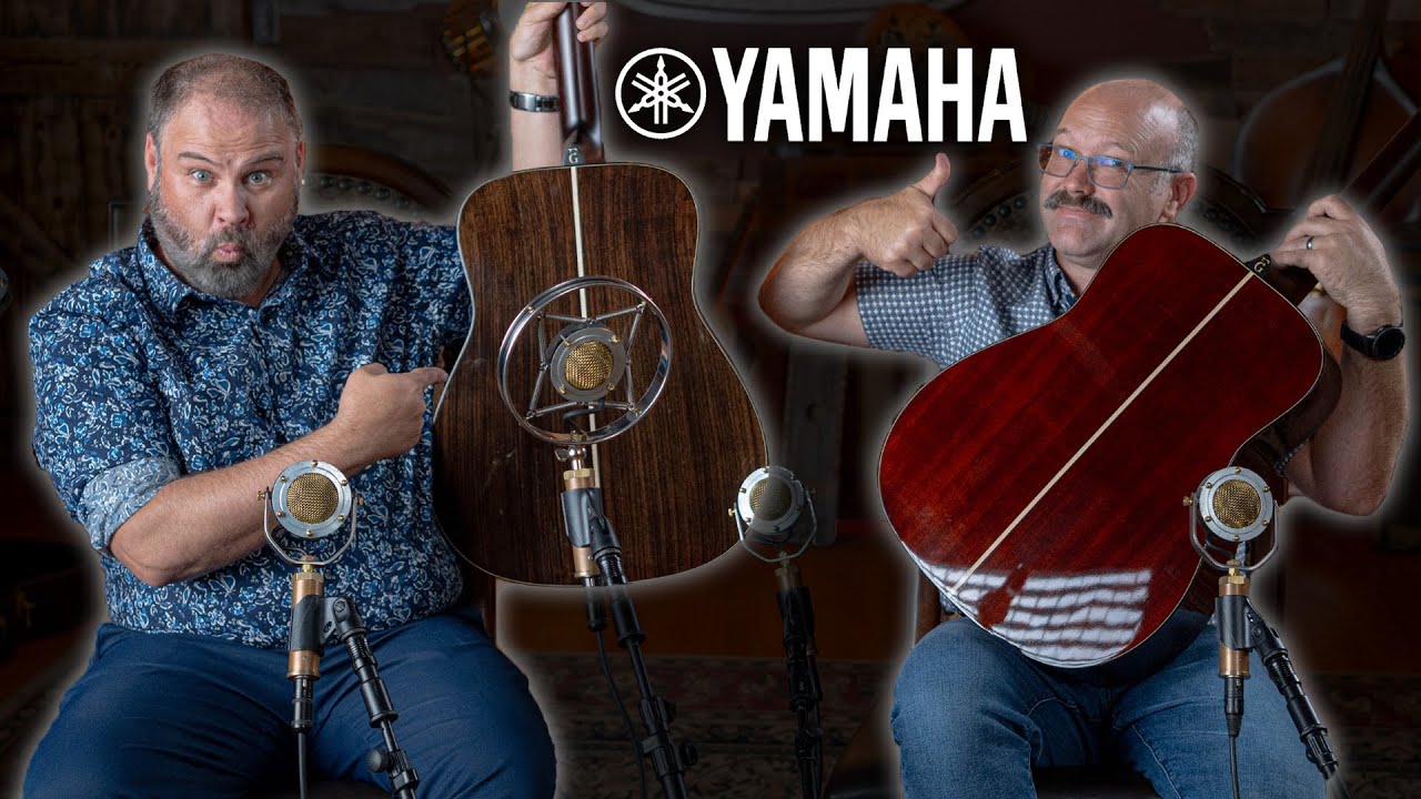Шокирующий слепой тест — Yamaha FG9 Палисандр против Махагони | Что лучше?