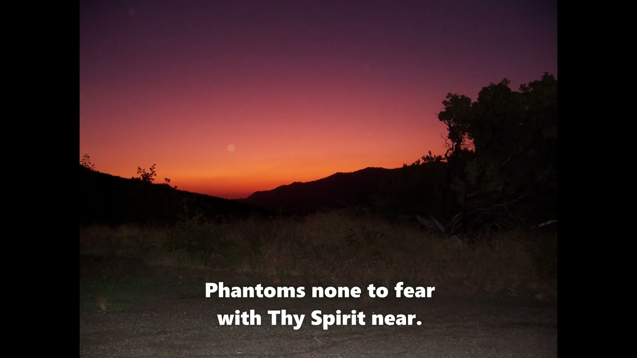 Round Us Falls the Night  - Dominican House of Studies - lyrics