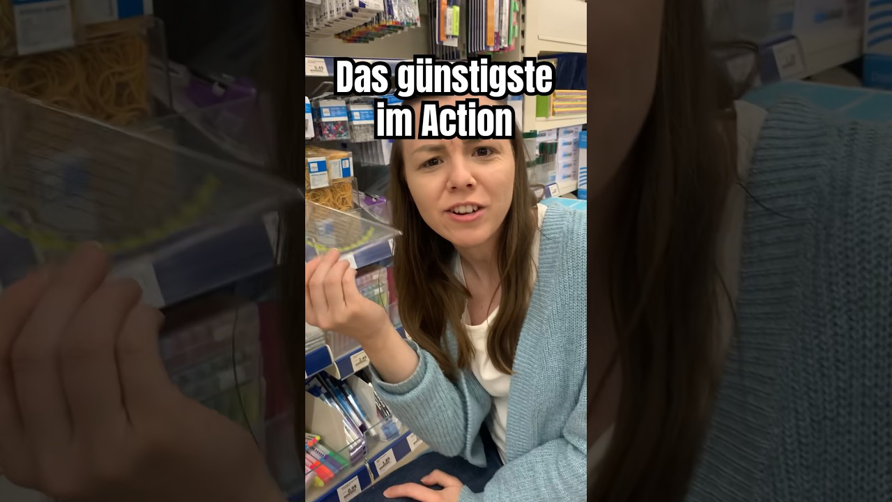 Wir kaufen das g&uuml;nstigste Produkt im Action😎 #shorts #shopping #action