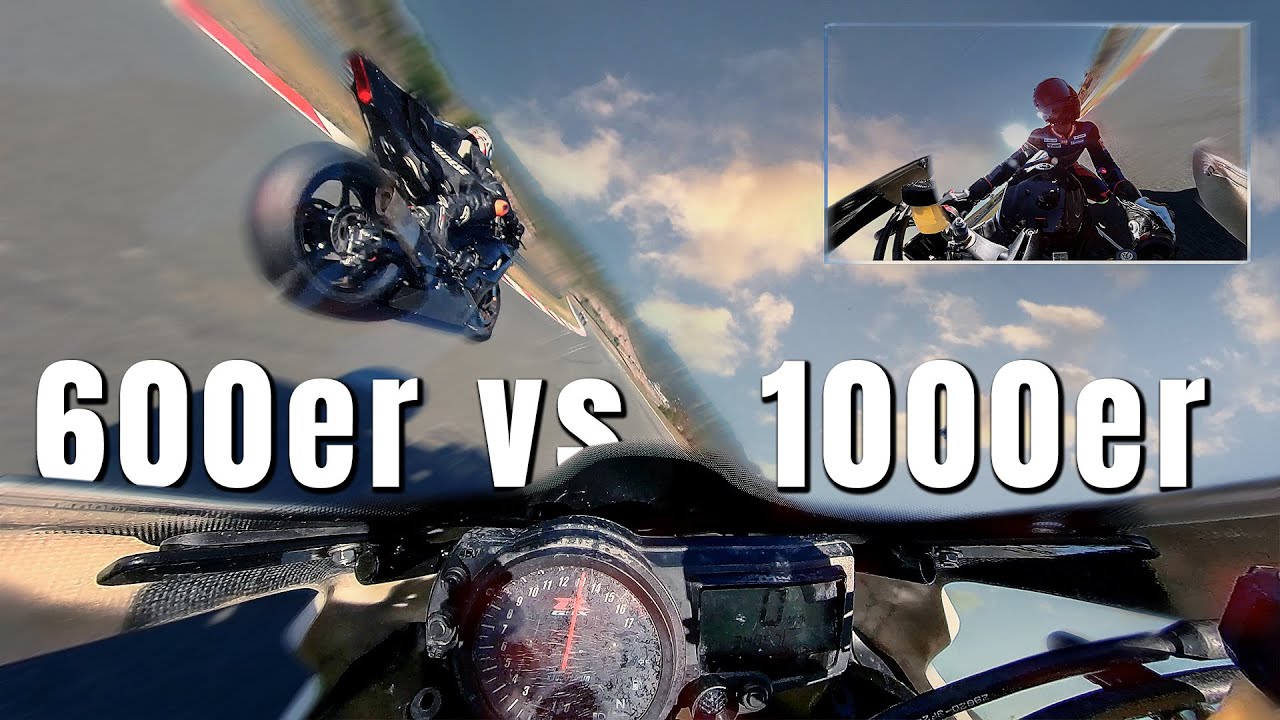 600er VS. 1000er - SUZUKI GSX-R600 K5 LowBudget OnBoard | Grobnik - Matthias Meindl