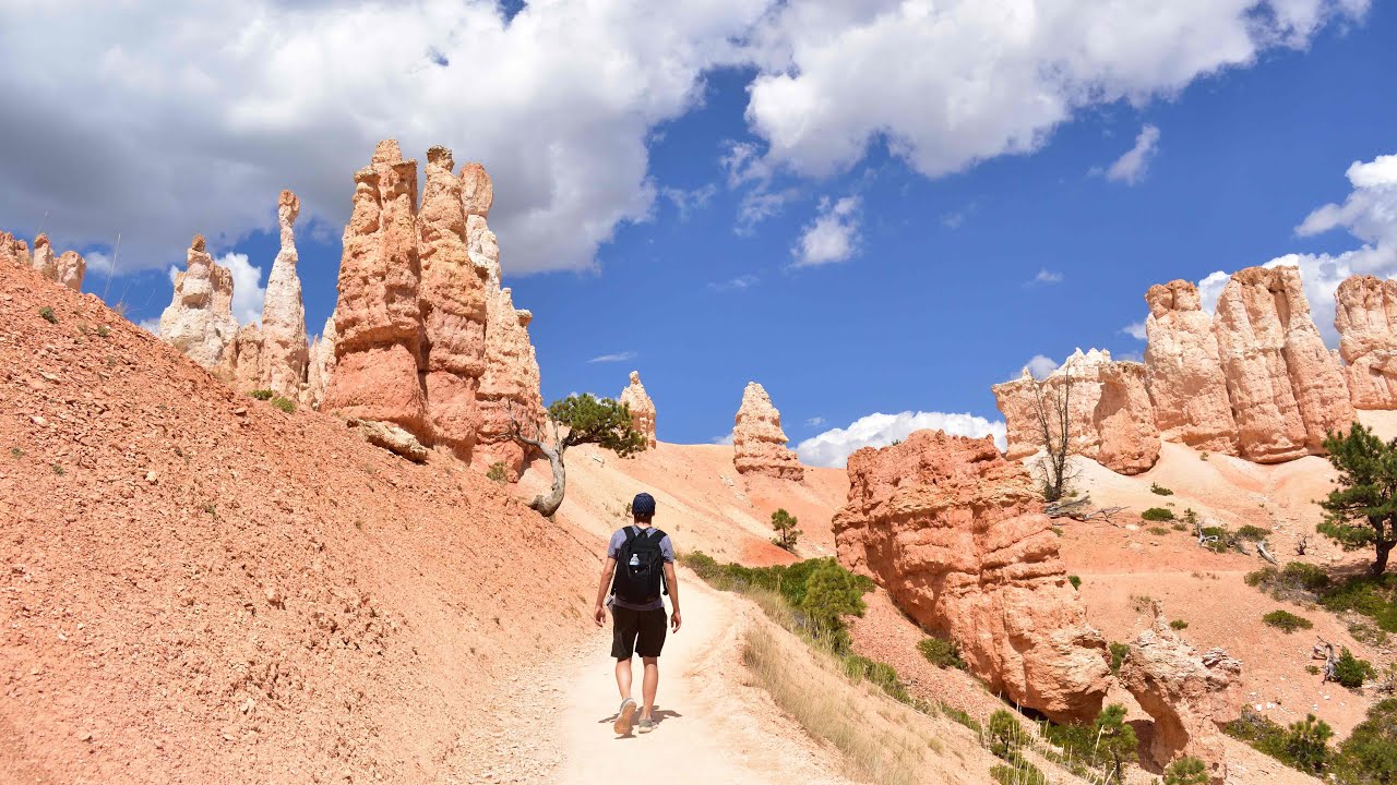 Bryce Canyon National Park, Utah - From Bryce Point to Sunrise Point - Peekaboo Loop and Navajo Loop
