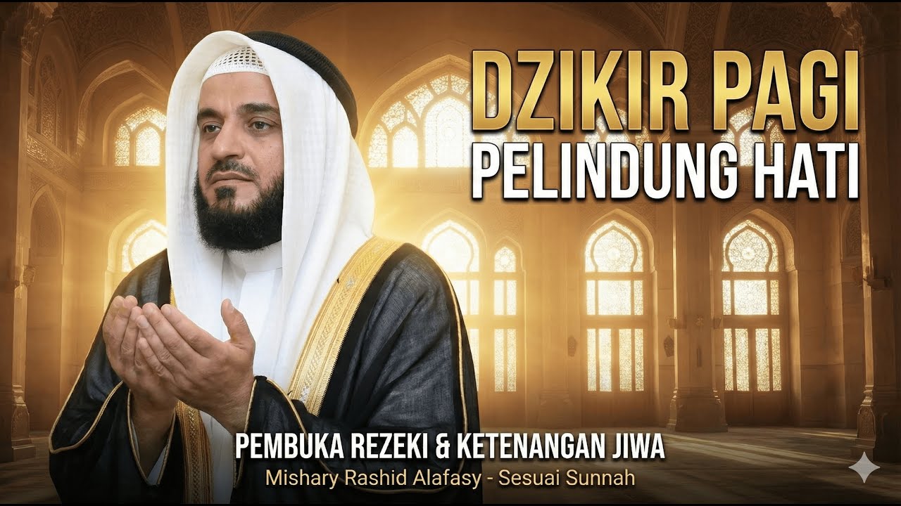 Dzikir Pagi Pembuka Rezeki & Penenang Hati - Syekh Mishary Rashid Alafasy