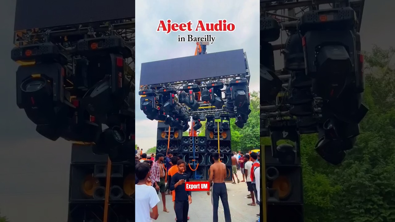 Hydra Wala DJ Setup 💯💥 #djsound #speaker #soundcheck #djviral #indiandj #djremix #shortvideo #dance