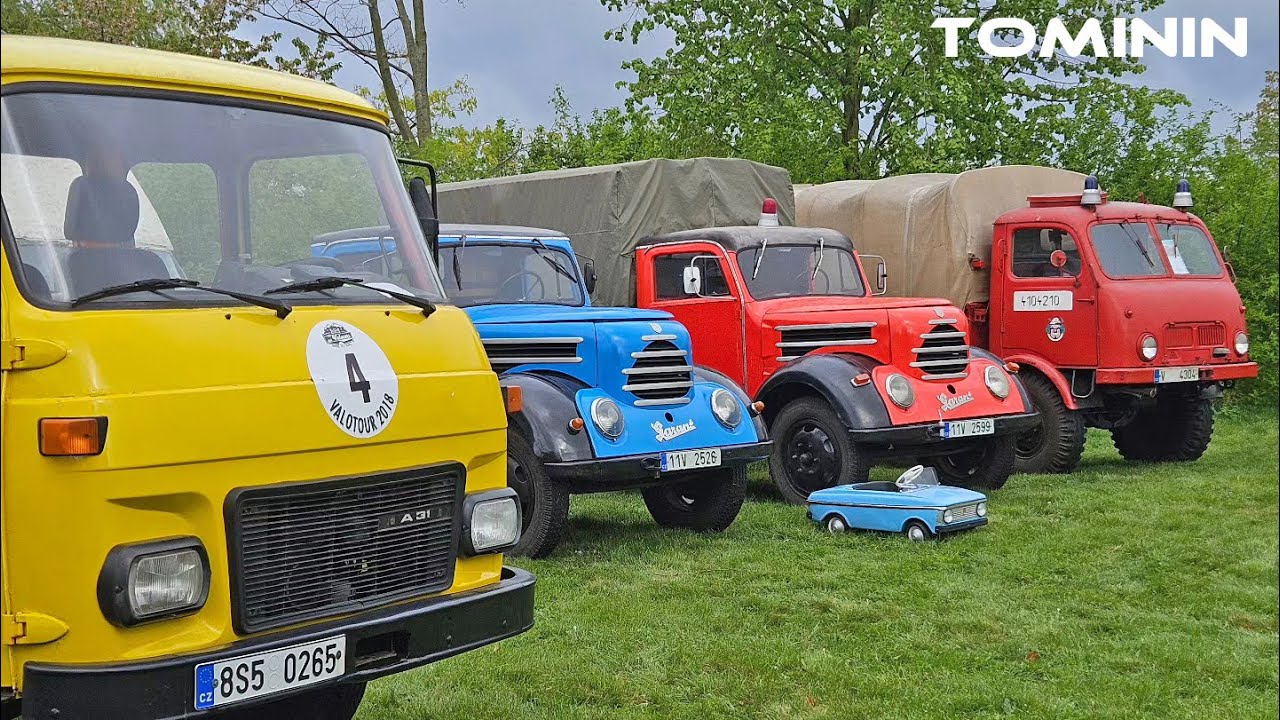 Den s historickou technikou - Velký Osek 2024 | Old vehicle  Show 🚗🚜🚚