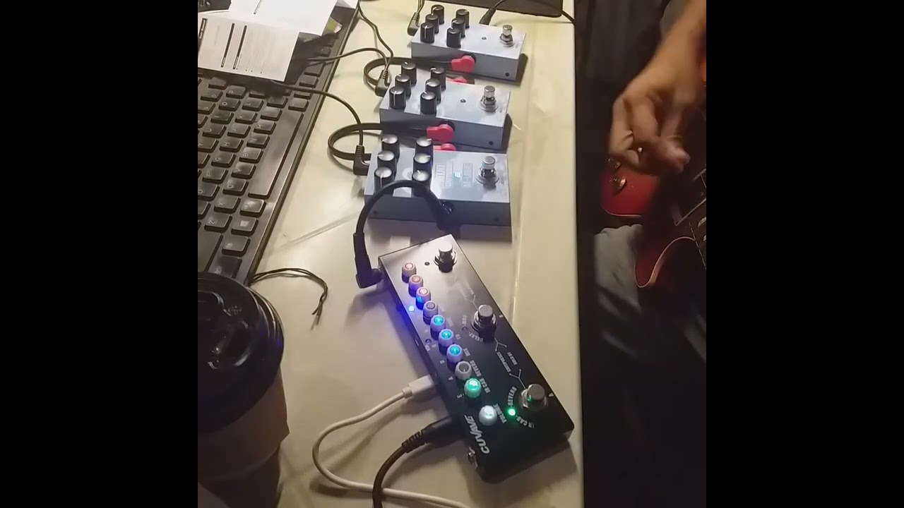 M-VAVE PD38 Mini Universe Reverb Pedal 
