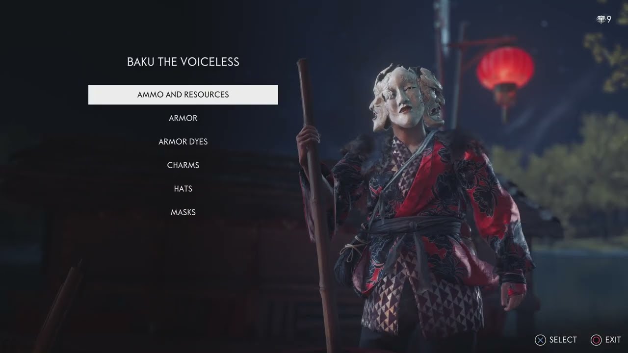Ghost of Tsushima: Baku The Voiceless location (Merchant in New Game+)